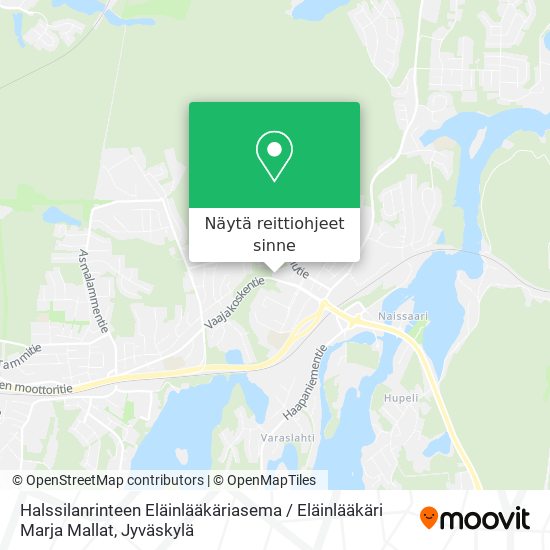 Halssilanrinteen Eläinlääkäriasema / Eläinlääkäri Marja Mallat kartta