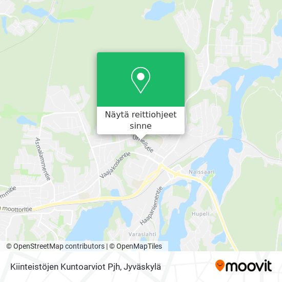 Kiinteistöjen Kuntoarviot Pjh kartta