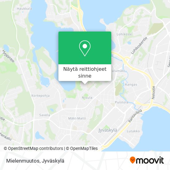 Mielenmuutos kartta