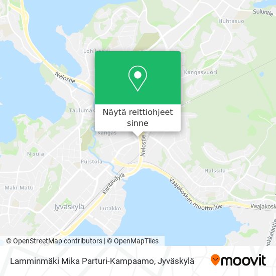 Lamminmäki Mika Parturi-Kampaamo kartta