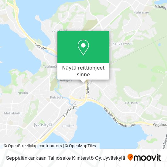 Seppälänkankaan Talliosake Kiinteistö Oy kartta