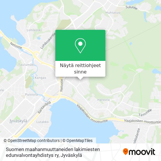 Suomen maahanmuuttaneiden lakimiesten edunvalvontayhdistys ry kartta