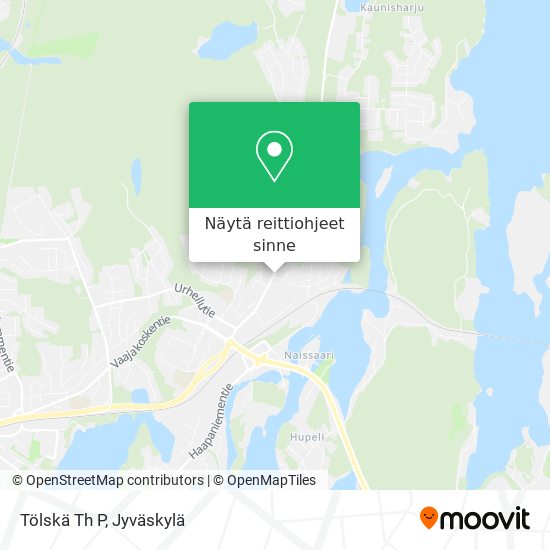 Tölskä Th P kartta