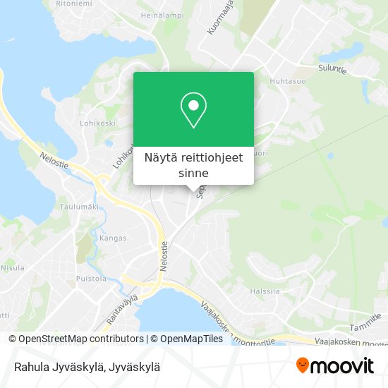 Rahula Jyväskylä kartta