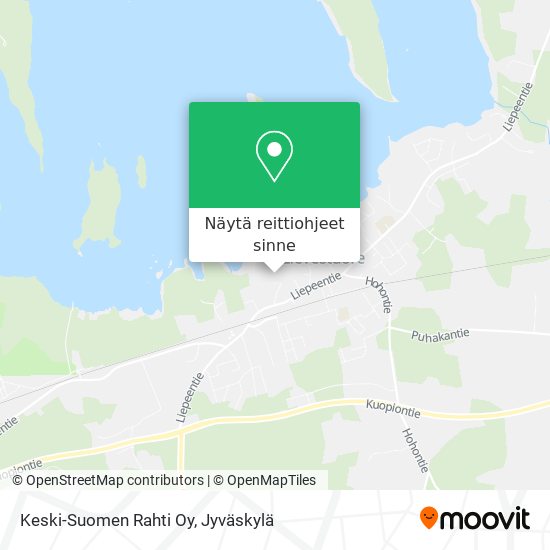Keski-Suomen Rahti Oy kartta