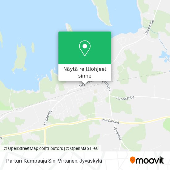 Parturi-Kampaaja Sini Virtanen kartta