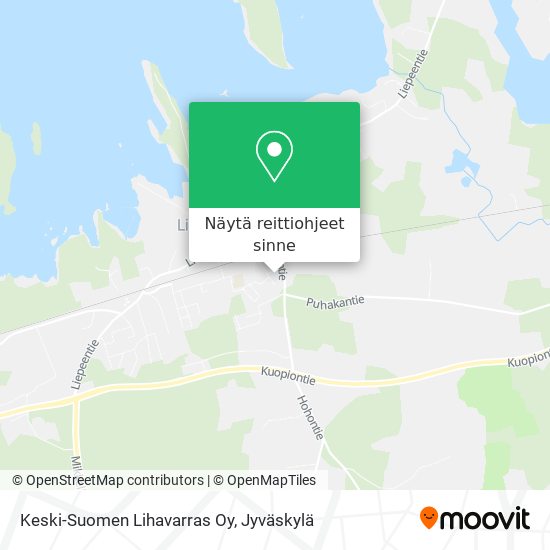Keski-Suomen Lihavarras Oy kartta