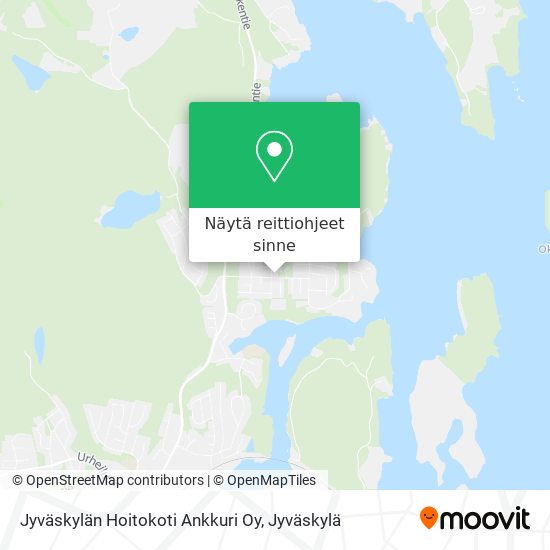 Jyväskylän Hoitokoti Ankkuri Oy kartta