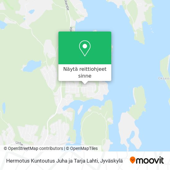 Hermotus Kuntoutus Juha ja Tarja Lahti kartta