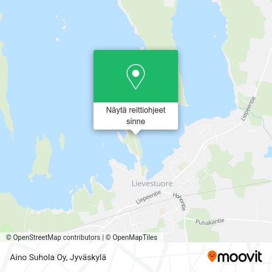 Aino Suhola Oy kartta