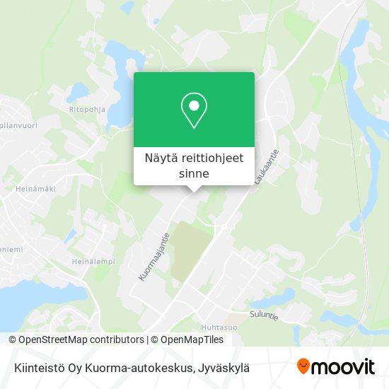 Kiinteistö Oy Kuorma-autokeskus kartta