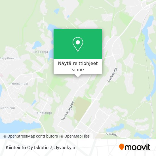 Kiinteistö Oy Iskutie 7 kartta