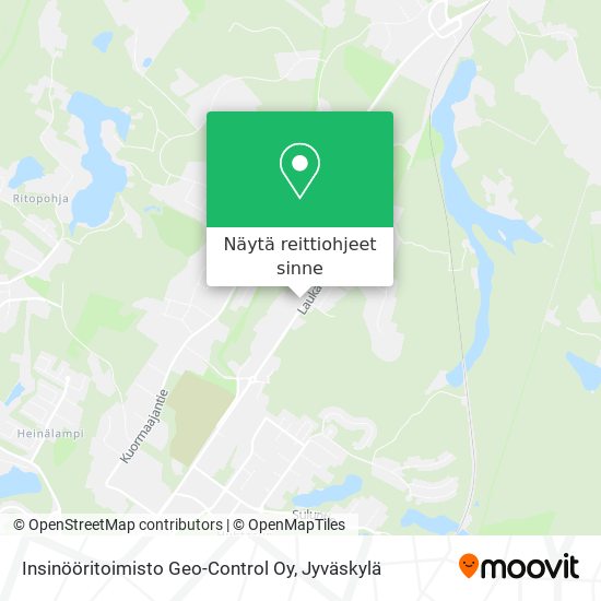 Insinööritoimisto Geo-Control Oy kartta