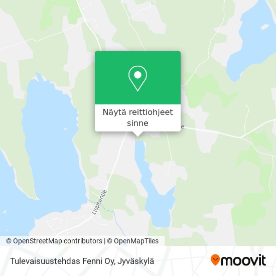 Tulevaisuustehdas Fenni Oy kartta