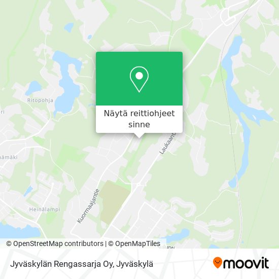 Jyväskylän Rengassarja Oy kartta