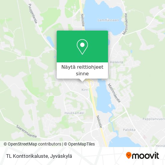 TL Konttorikaluste kartta