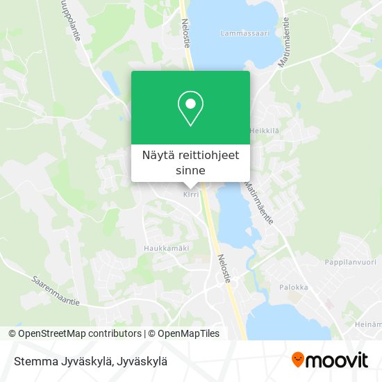 Stemma Jyväskylä kartta