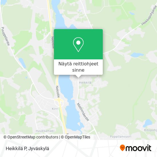 Heikkilä P kartta