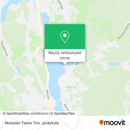 Mutanen Tauno Tmi kartta
