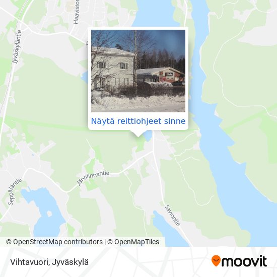 Vihtavuori kartta