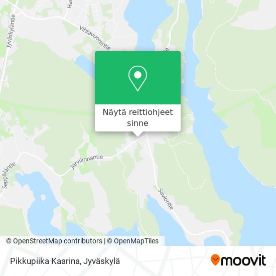 Pikkupiika Kaarina kartta