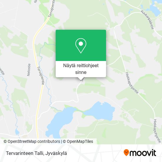 Kuinka päästä kohteeseen Tervarinteen Talli paikassa Jyväskylän Mlk  kulkuvälineellä Bussi?
