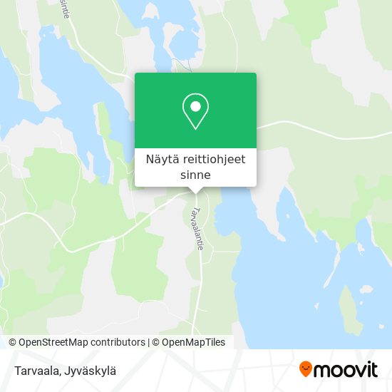 Tarvaala kartta