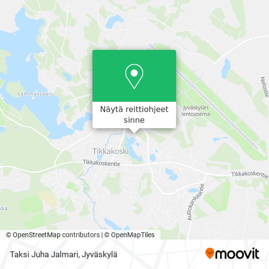 Taksi Juha Jalmari kartta