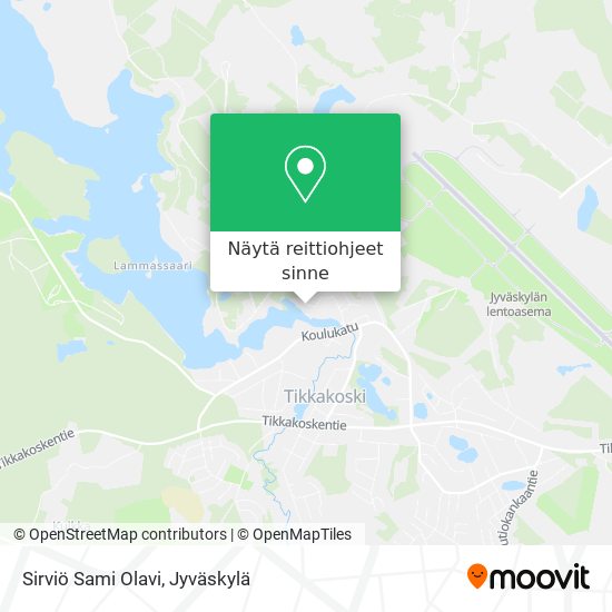 Sirviö Sami Olavi kartta