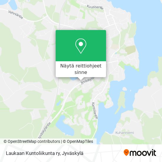 Laukaan Kuntoliikunta ry kartta