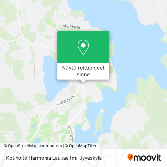 Kotihoito Harmonia Laukaa tmi kartta