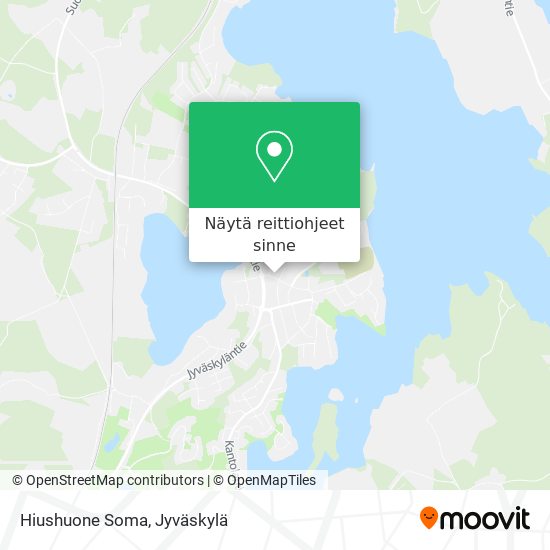 Hiushuone Soma kartta