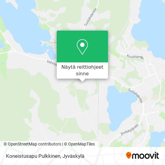 Koneistusapu Pulkkinen kartta