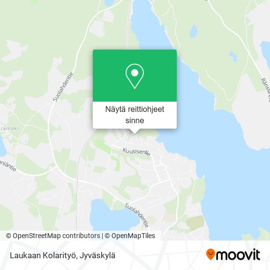 Laukaan Kolarityö kartta