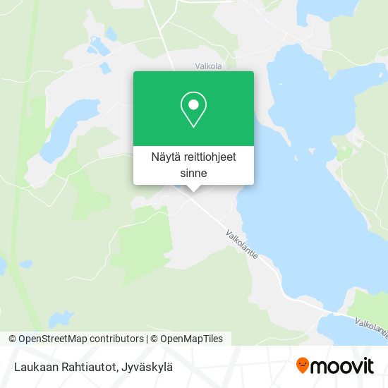 Laukaan Rahtiautot kartta