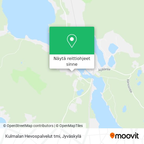 Kulmalan Hevospalvelut tmi kartta