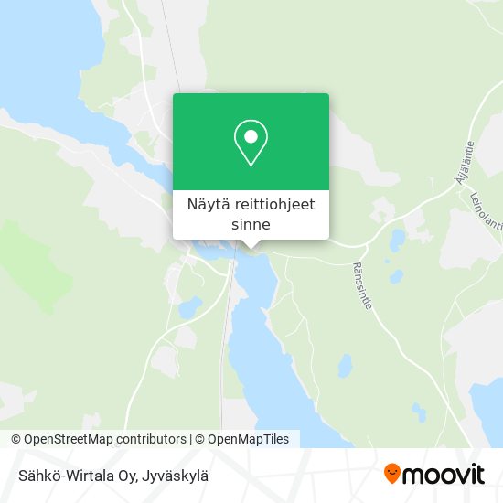 Sähkö-Wirtala Oy kartta