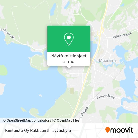 Kiinteistö Oy Rakkapirtti kartta