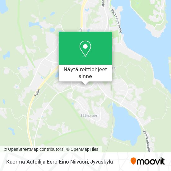 Kuorma-Autoilija Eero Eino Niivuori kartta