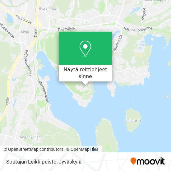 Soutajan Leikkipuisto kartta