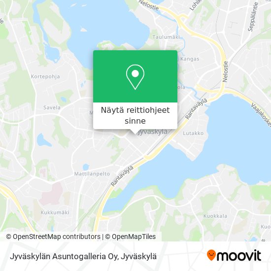 Jyväskylän Asuntogalleria Oy kartta