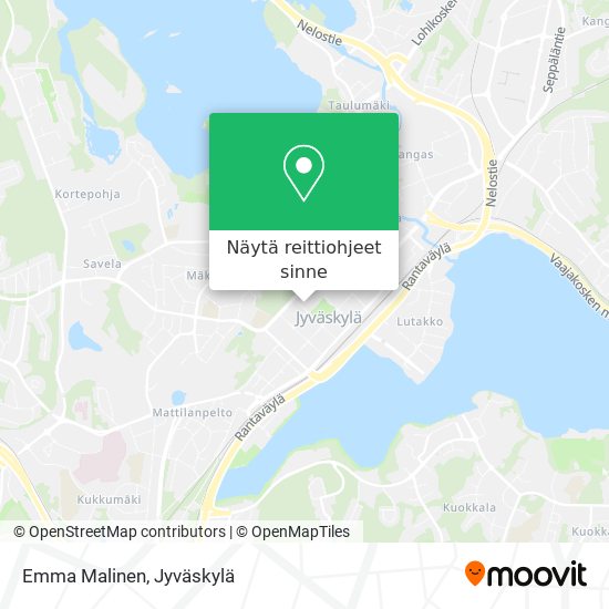 Emma Malinen kartta