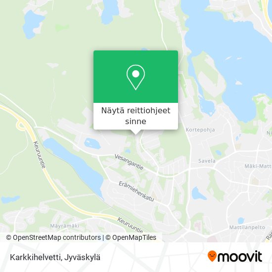 Karkkihelvetti kartta