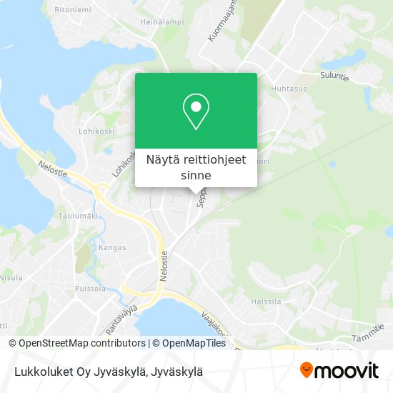 Lukkoluket Oy Jyväskylä kartta