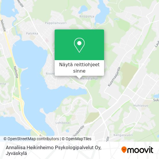 Annaliisa Heikinheimo Psykologipalvelut Oy kartta