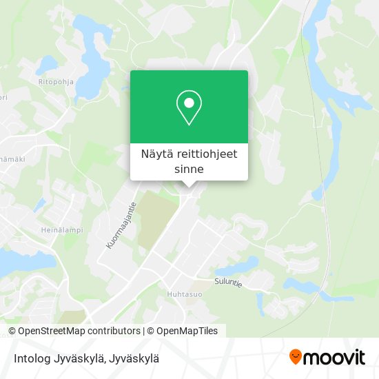 Intolog Jyväskylä kartta