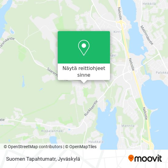 Suomen Tapahtumatr kartta