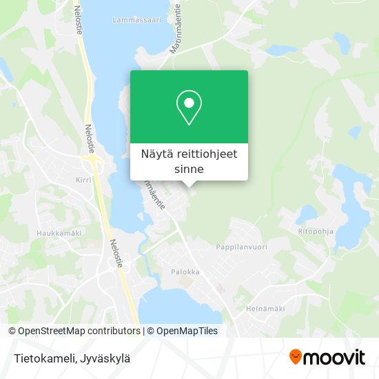 Tietokameli kartta