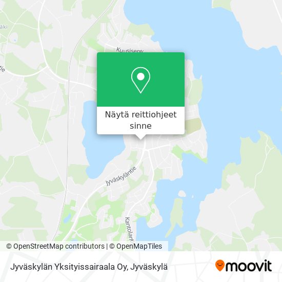 Jyväskylän Yksityissairaala Oy kartta
