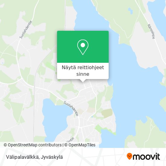 Välipalavälkkä kartta